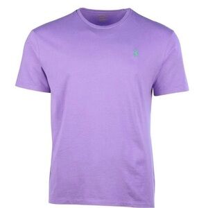 Polo Ralph Lauren Classic Fit Jersey Crew Neck T-Shirt Size M Purple